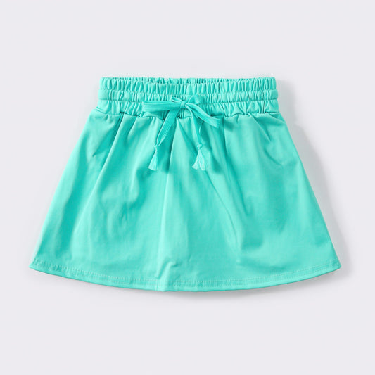 Athletic Skort- Aqua