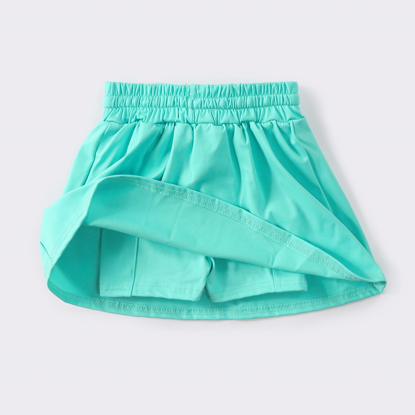 Athletic Skort- Aqua