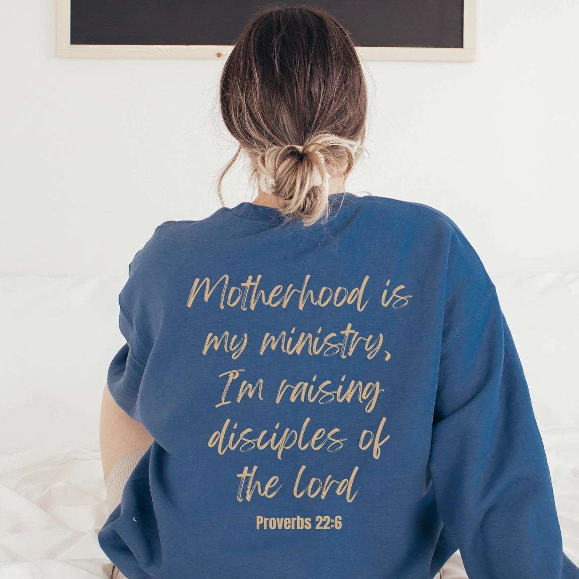Motherhood is Kingdom Work crewneck