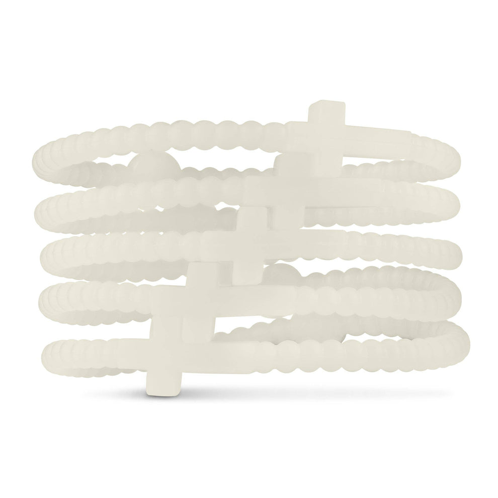Glow in the Dark Cross Bracelets