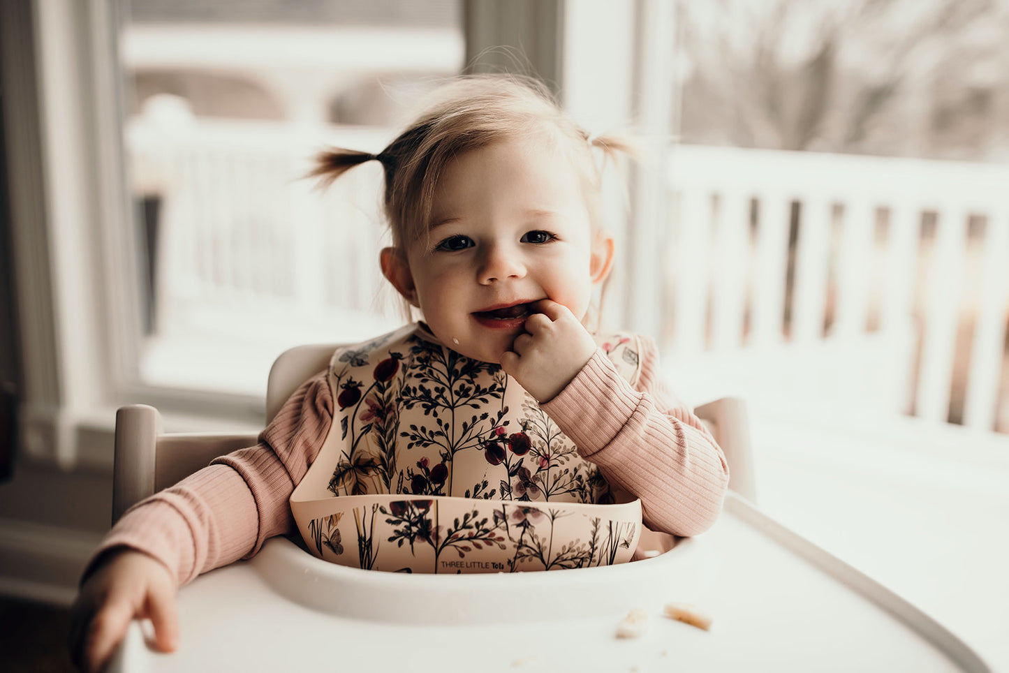 Floral Bib