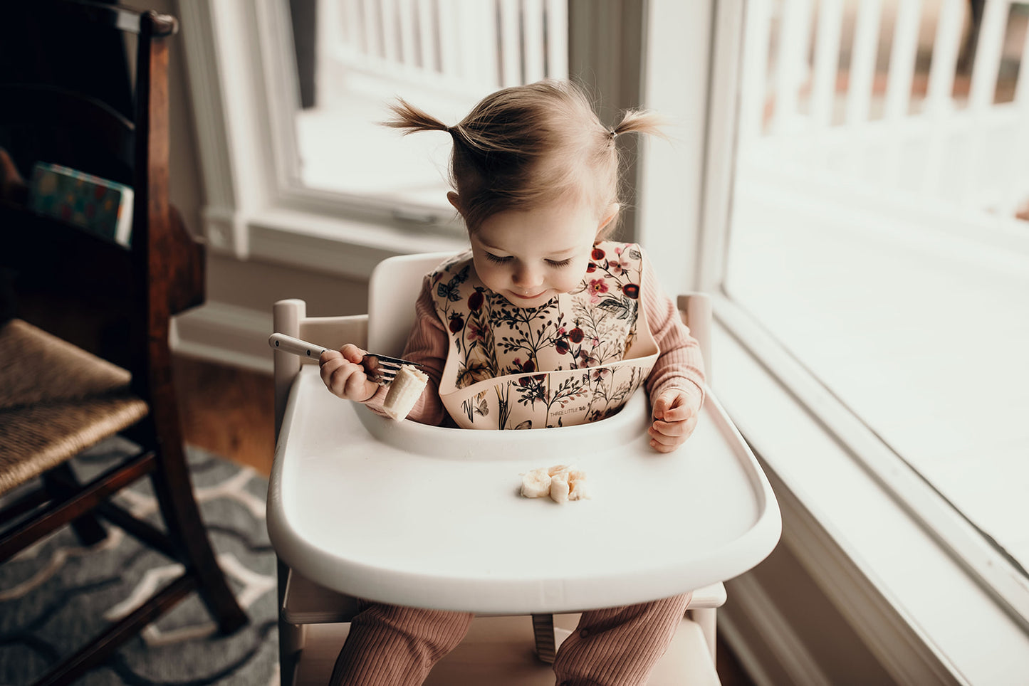 Floral Bib