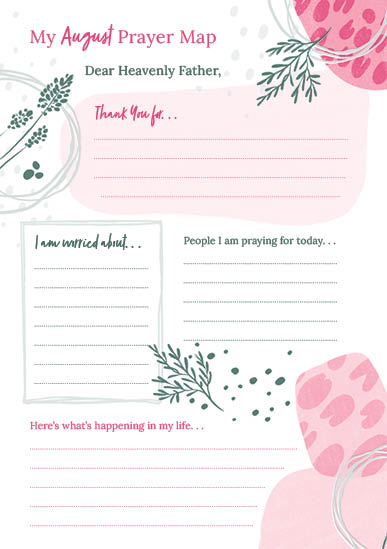 Prayer Map Planner