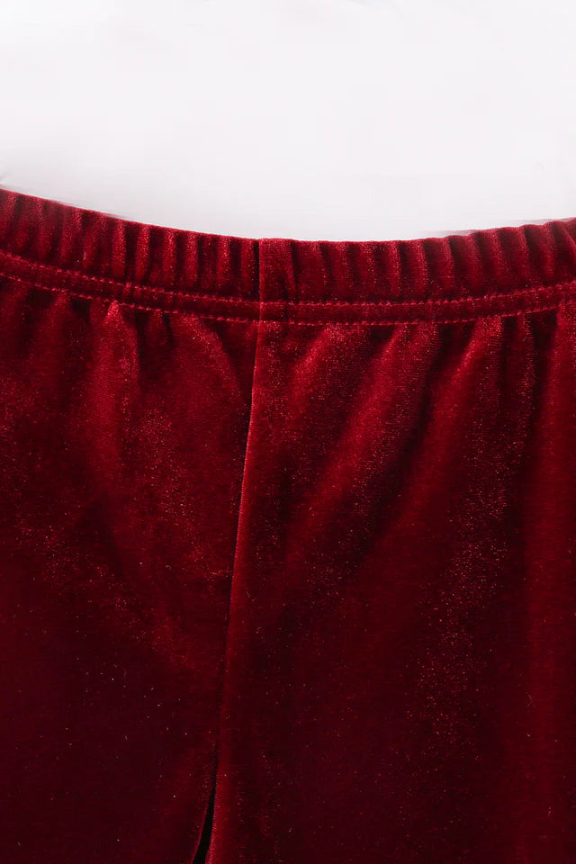 Maroon Velvet Bells