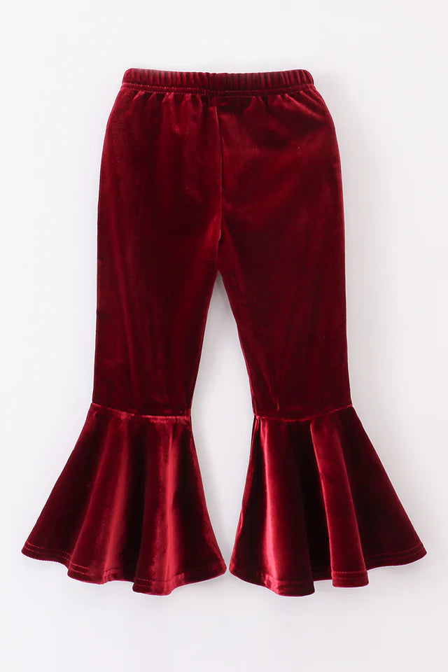 Maroon Velvet Bells