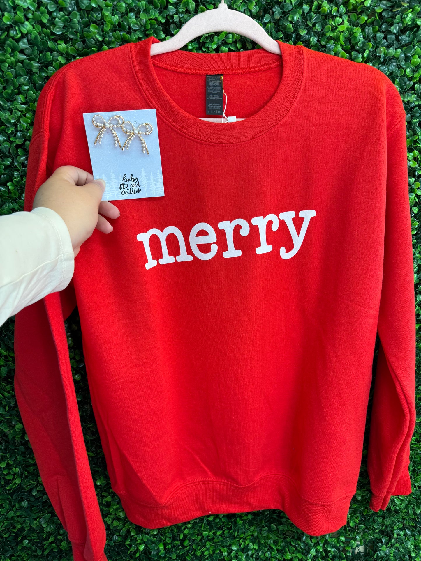 Bows and Pearls Earrings