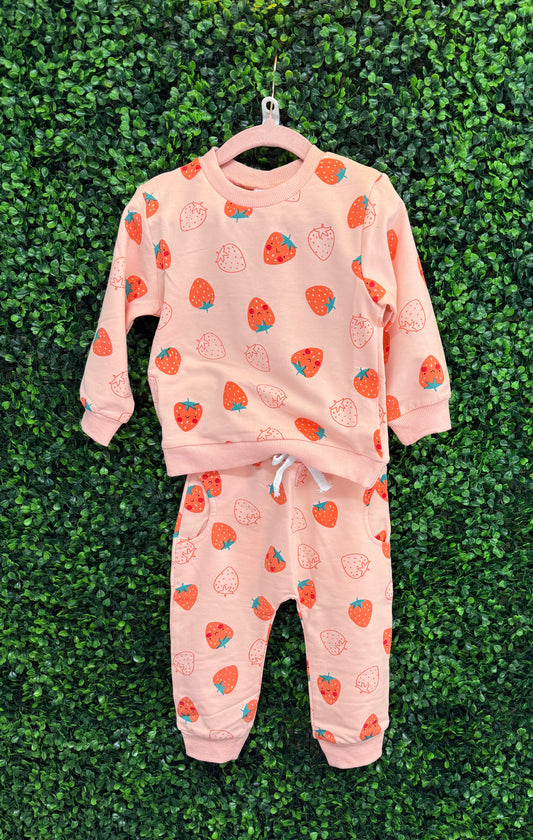 Little Strawberries Jogger set