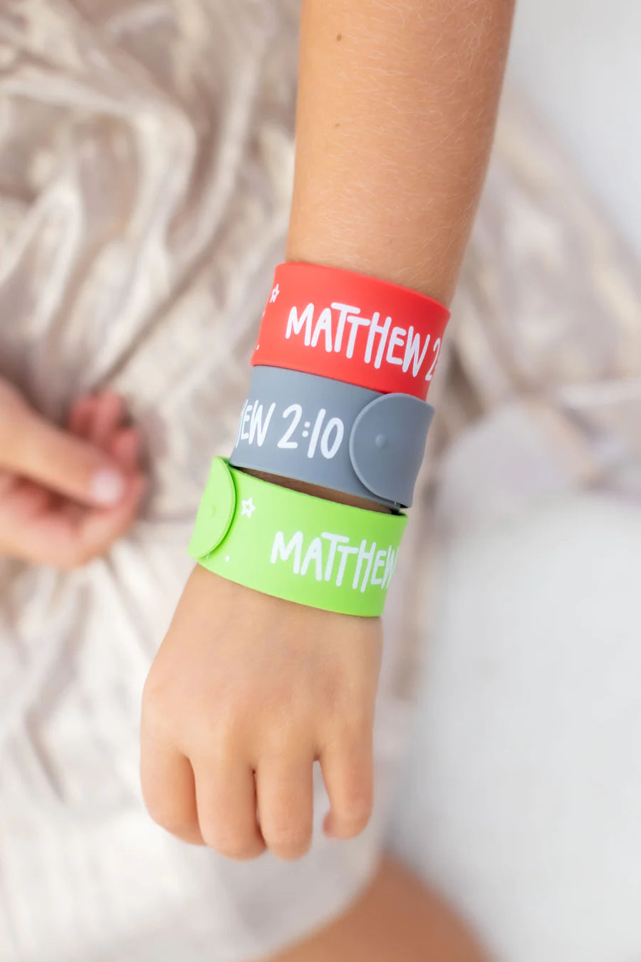 Matthew 2:10 Slap Bracelet