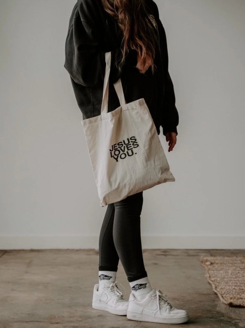 Jesus Loves You Tote
