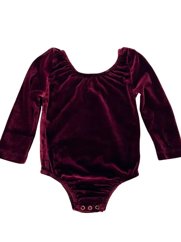 Livee Leotard- Cranberry