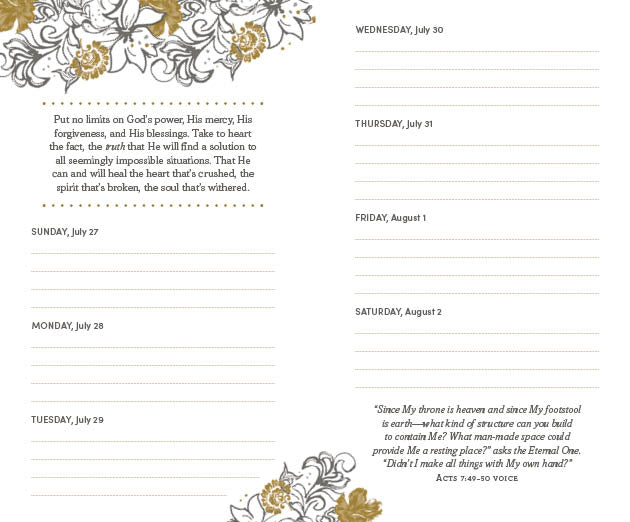 Mustard Seed Faith Planner