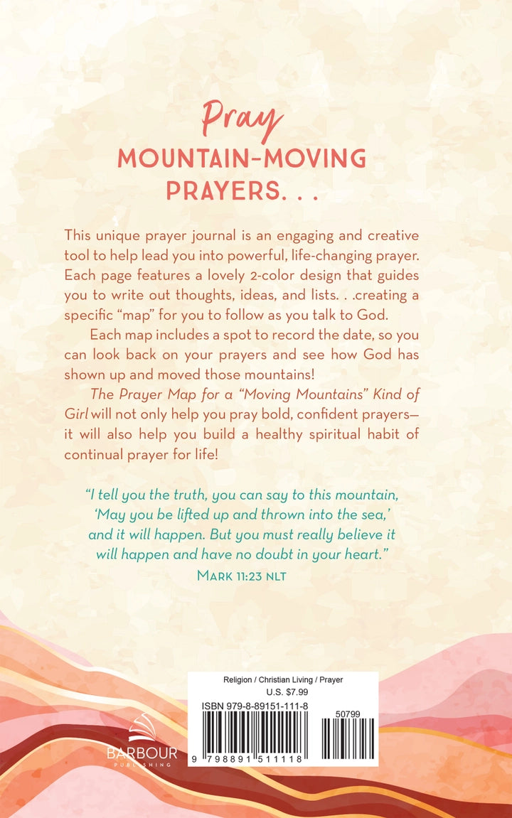 Prayer Map for a Moving Mountains Kind of Girl