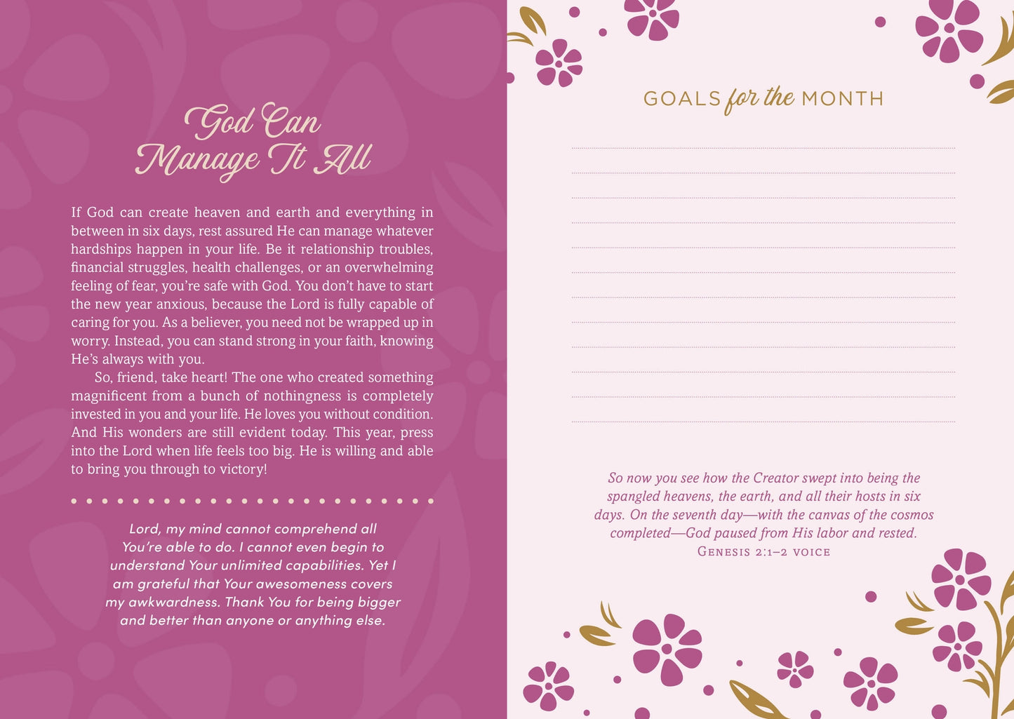 2026 Planner Daily Wisdom For Women