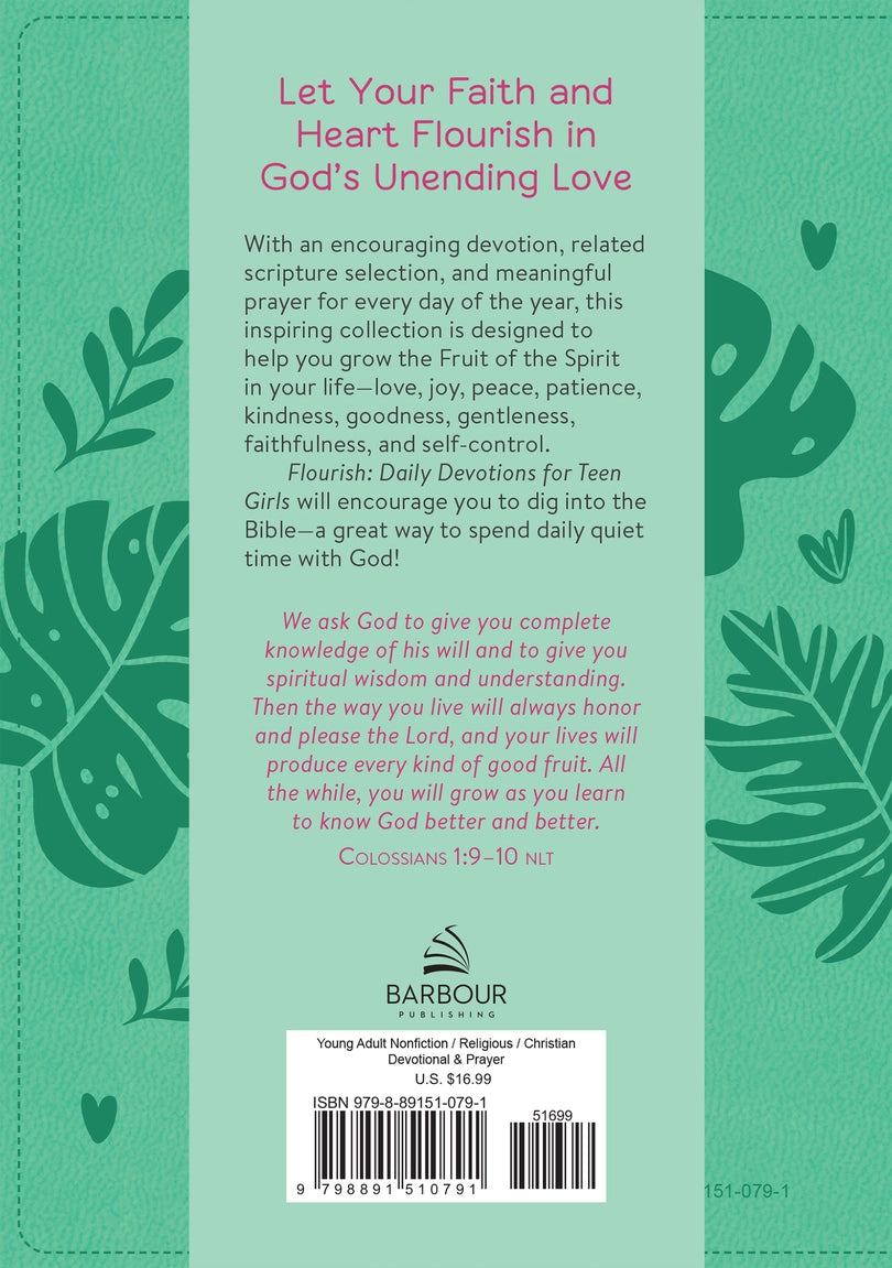 Flourish-Daily Devotional for teen girls