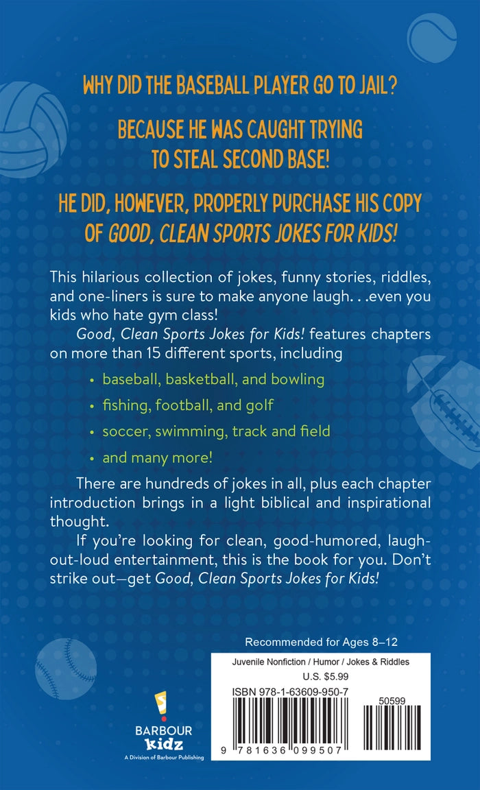Good, Clean Sports Jokes for Kids
