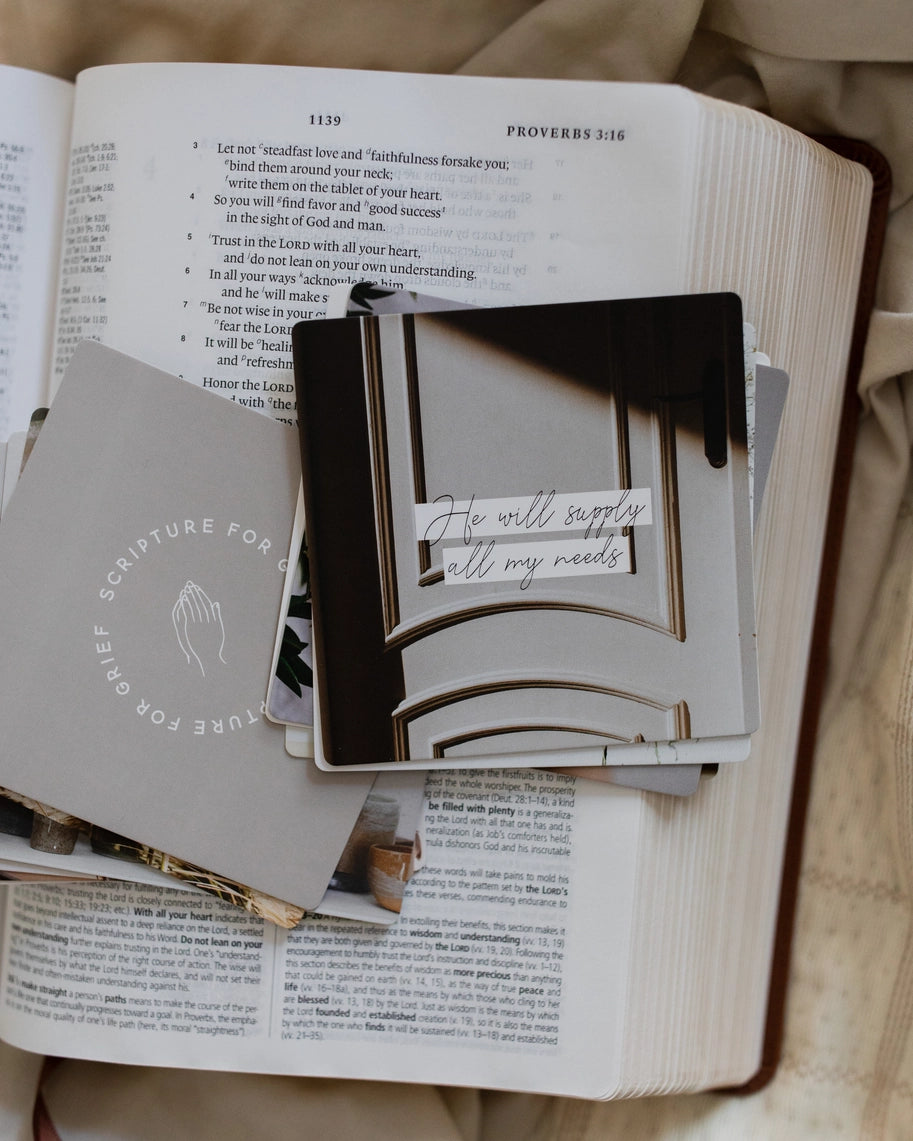 Scripture for Grief Cards