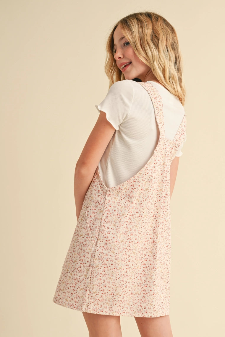 Floral Overall Dress