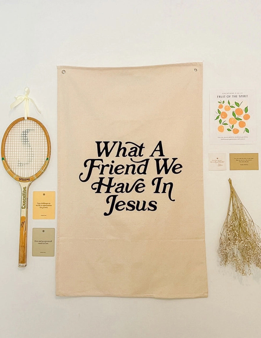 What a Friend Tapestry