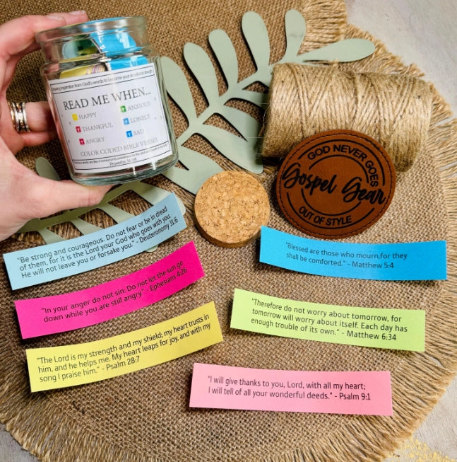 Read Me When Scripture Jar
