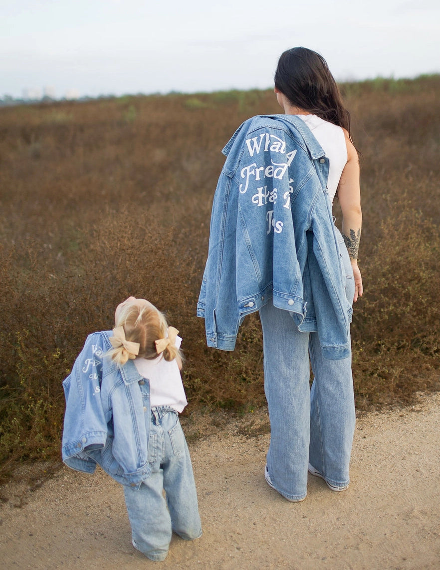 Friend in Jesus Denim Jacket- Kids
