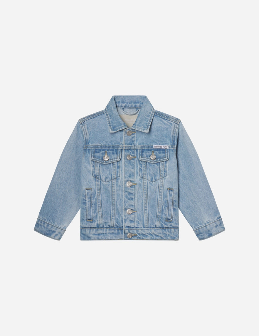 Friend in Jesus Denim Jacket- Kids