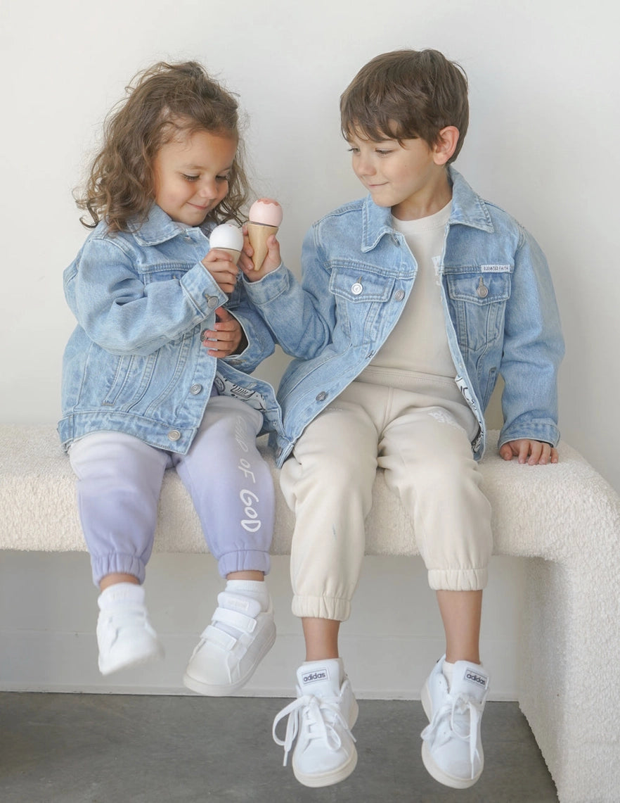 Friend in Jesus Denim Jacket- Kids