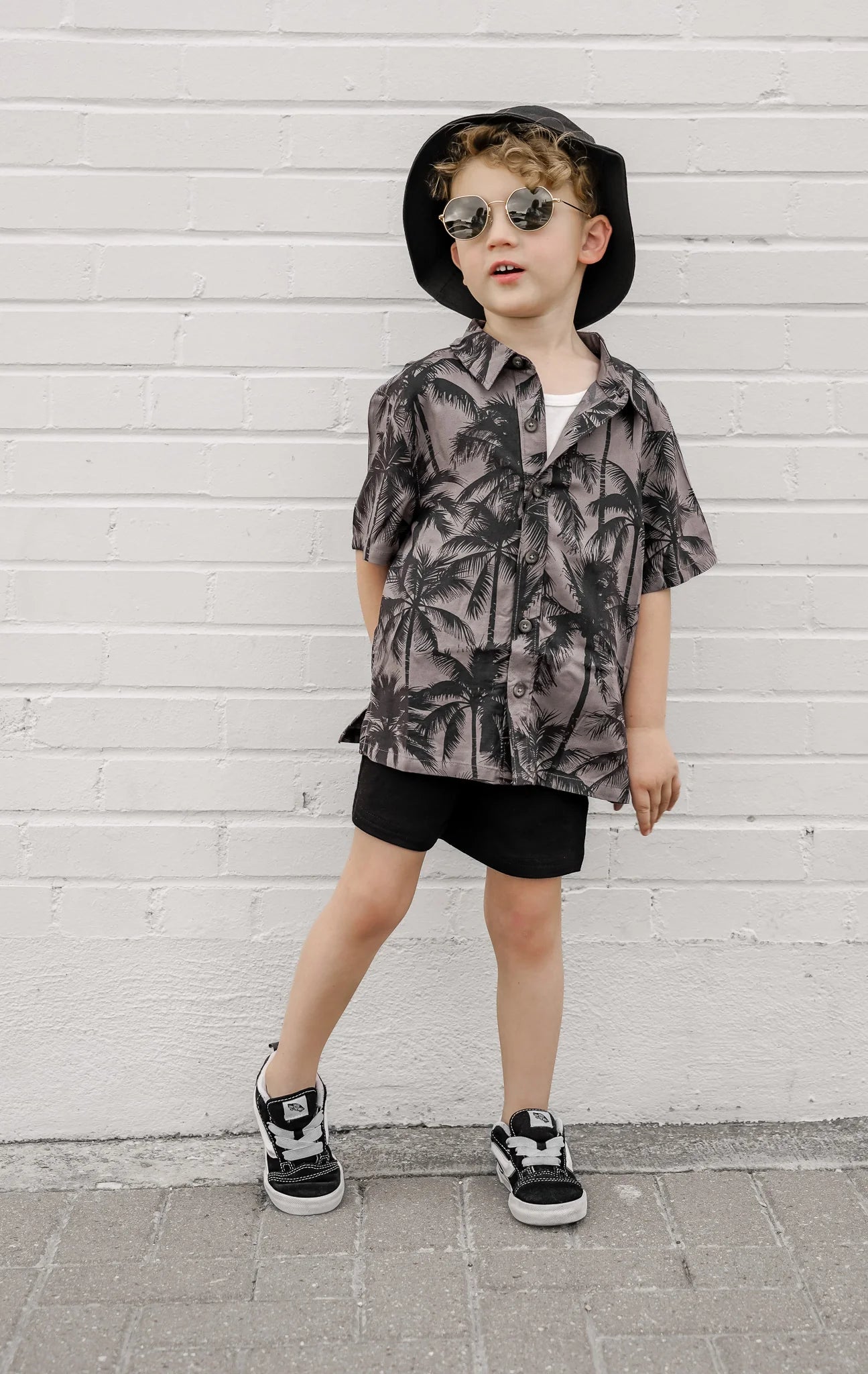 Palm Button Up
