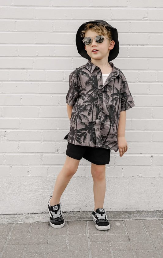 Palm Button Up