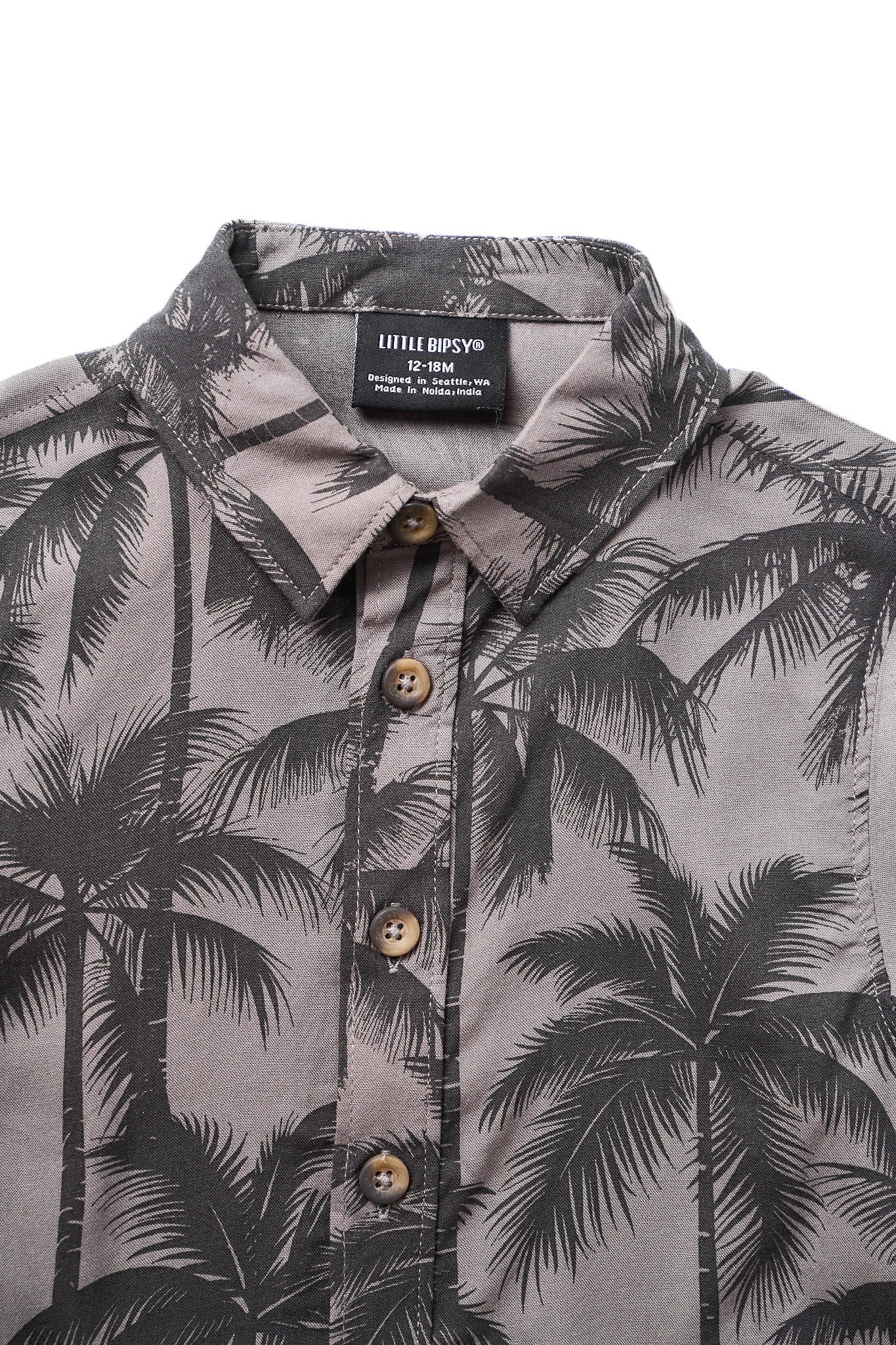 Palm Button Up