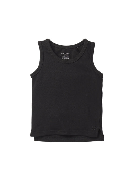 Little Bipsy Elevated Tank- Black