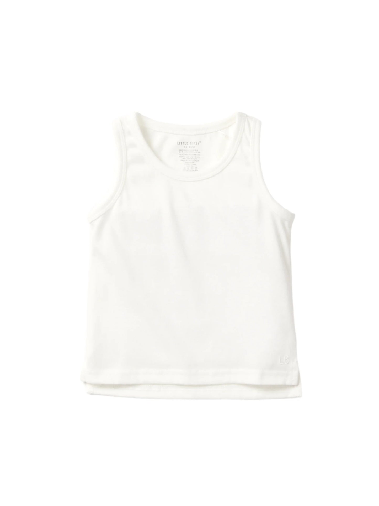 Little Bipsy Elevated Tank- White