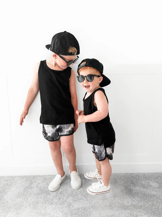 Little Bipsy Monochrome Swim Shorts