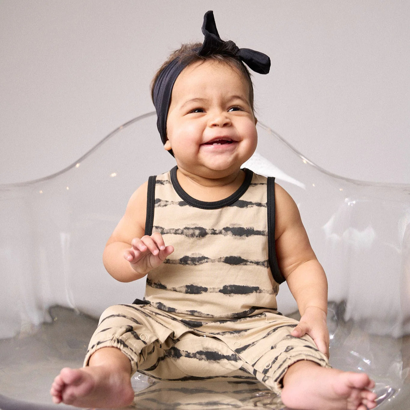 Little Bipsy Stripe Romper