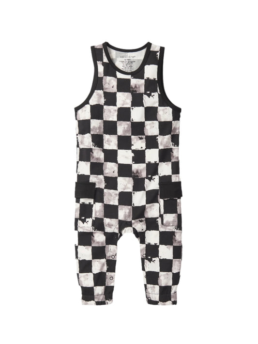 Little Bipsy Checkered Romper
