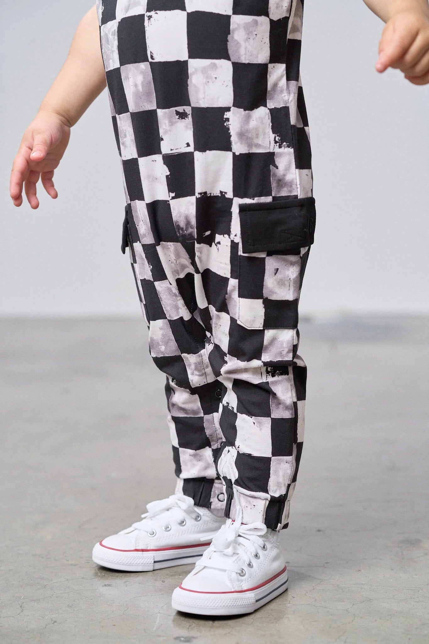 Little Bipsy Checkered Romper