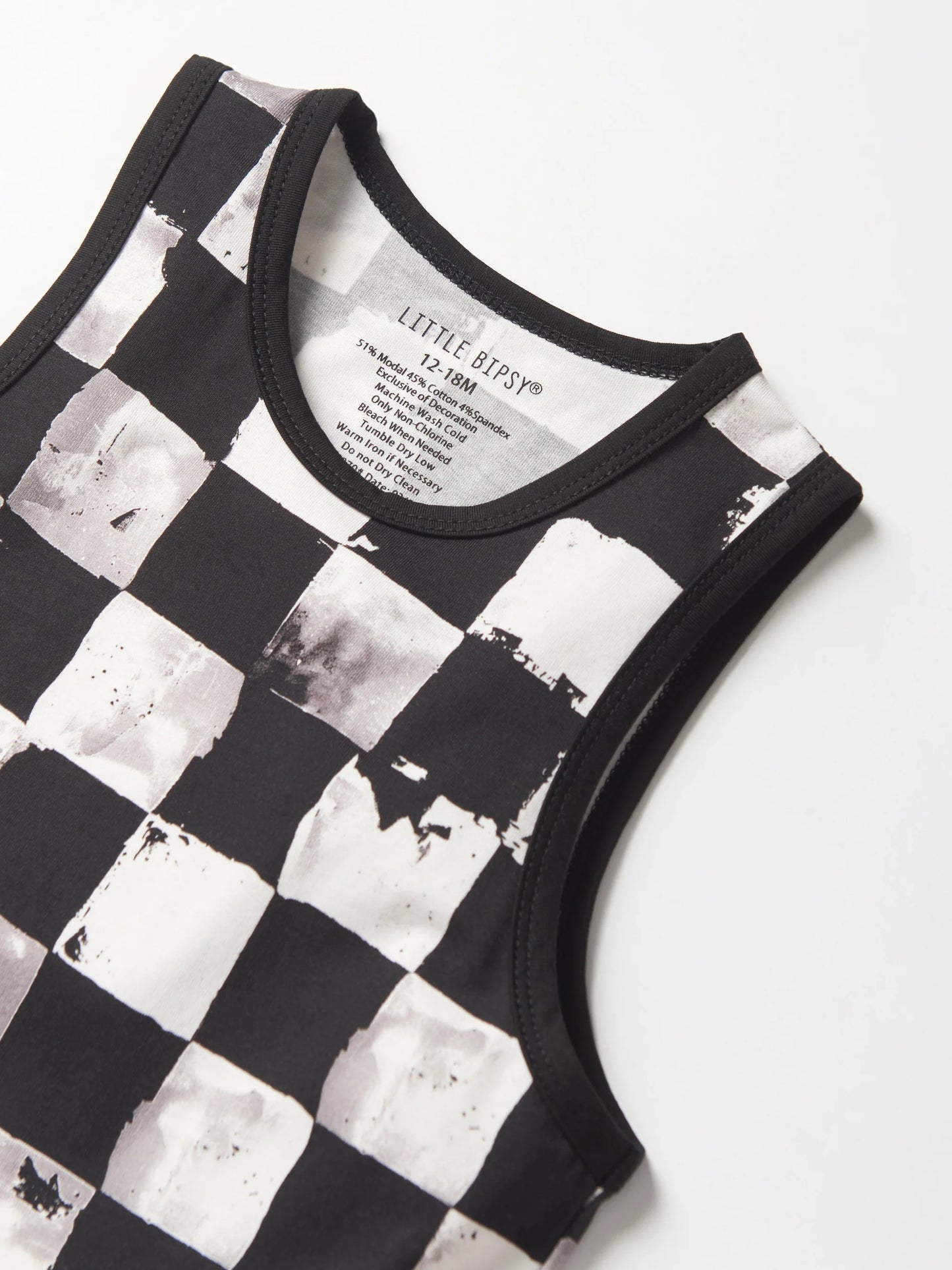 Little Bipsy Checkered Romper