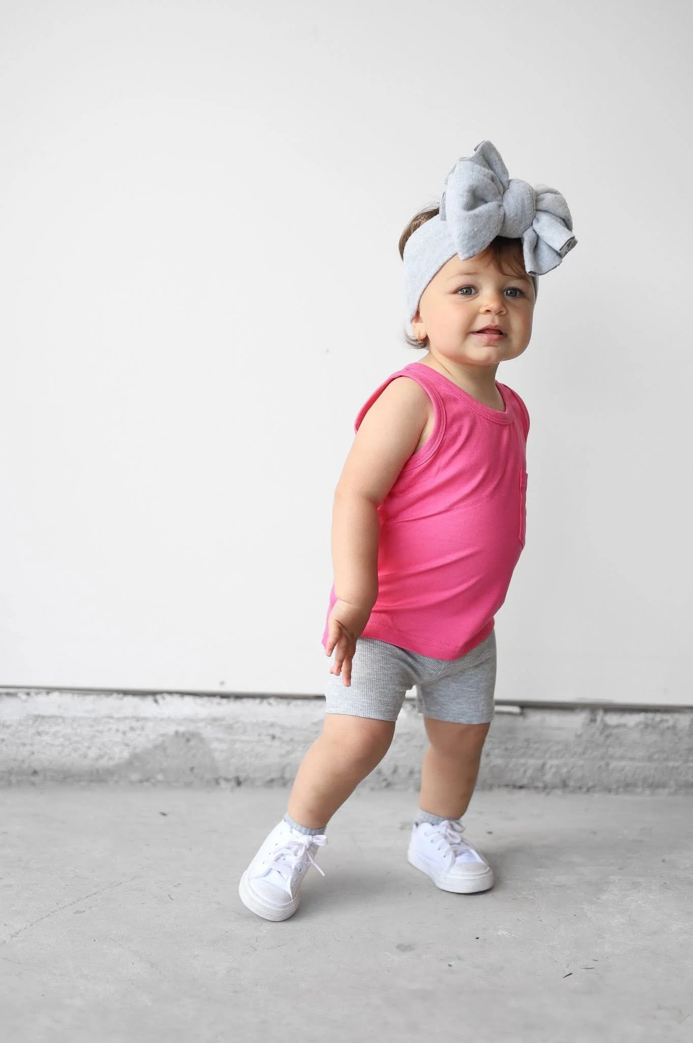 Little Bipsy Ribbed Biker Shorts