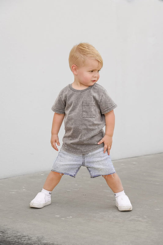 Little Bipsy Acid tee- Grey