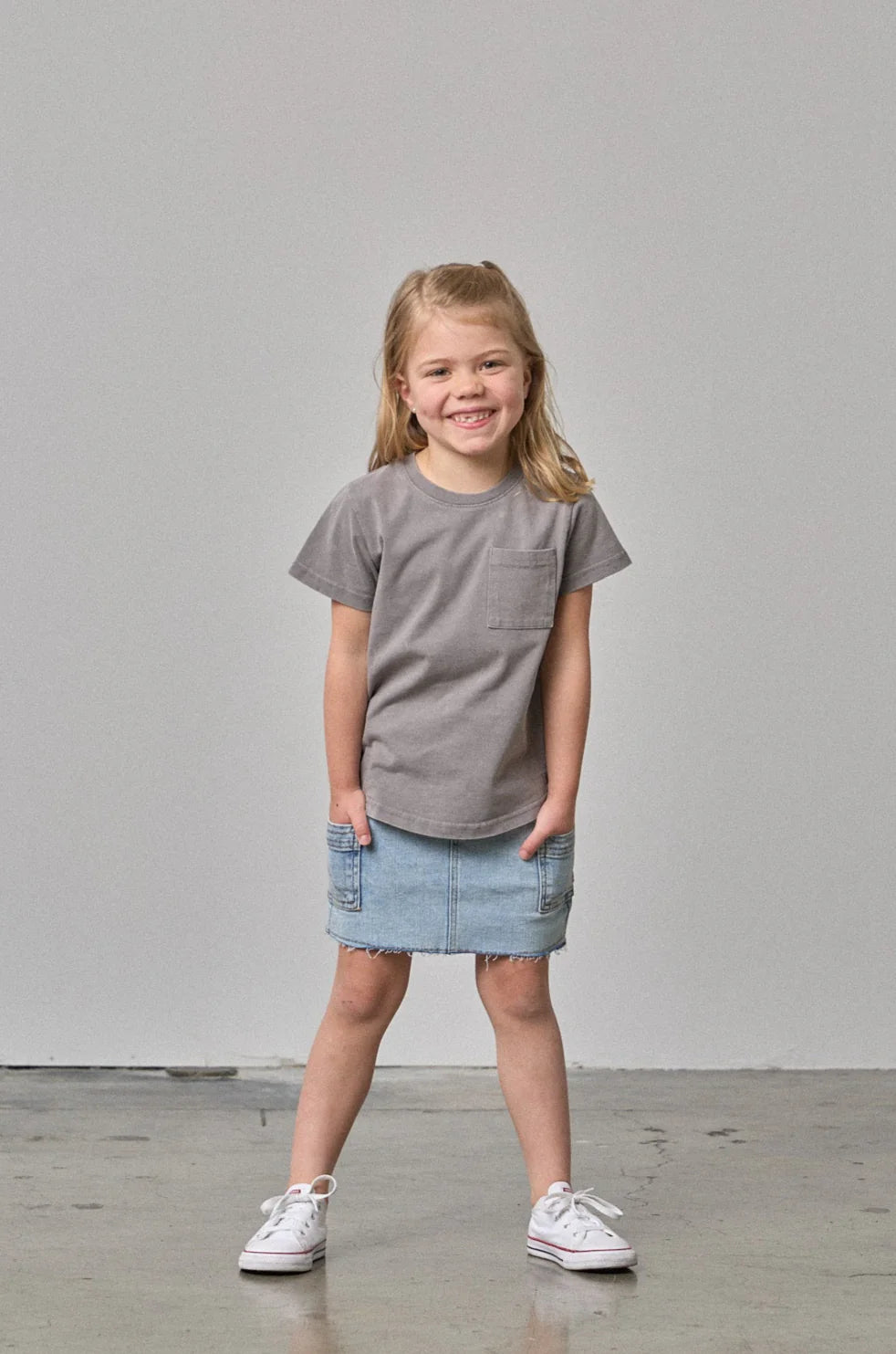Little Bipsy Acid tee- Grey