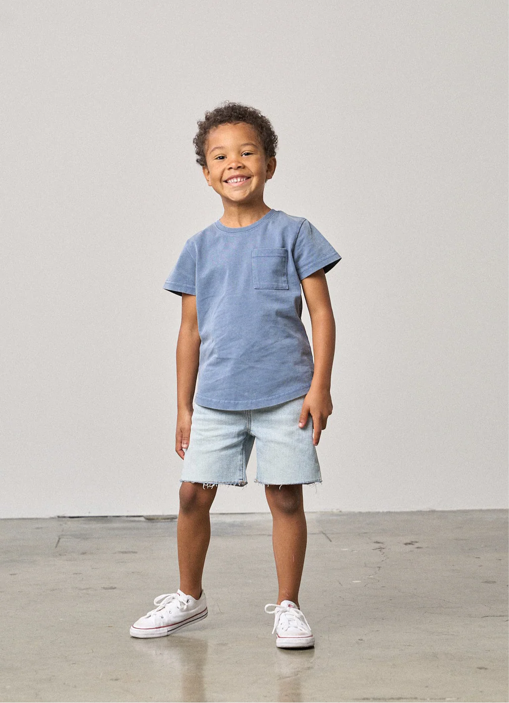Little Bipsy Acid Tee- Navy