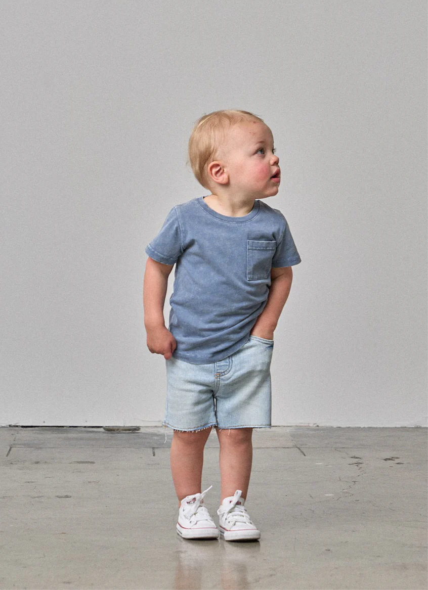 Little Bipsy Acid Tee- Navy