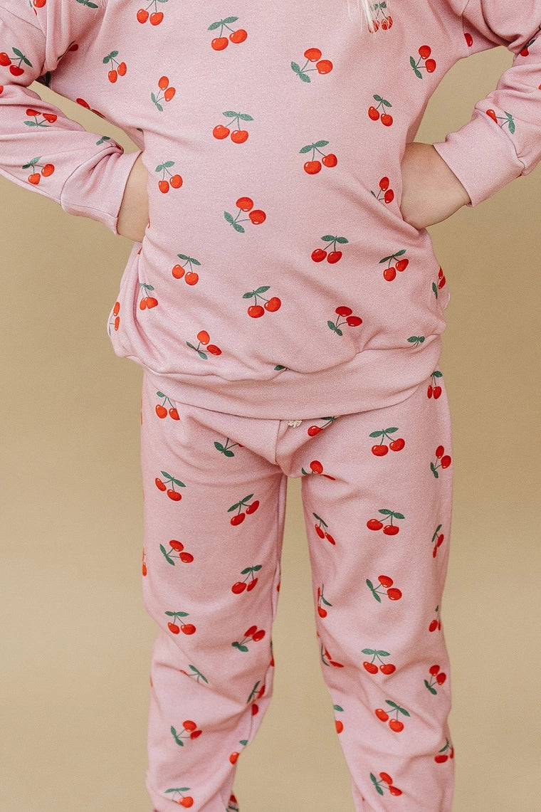 Cherry Jogger Set