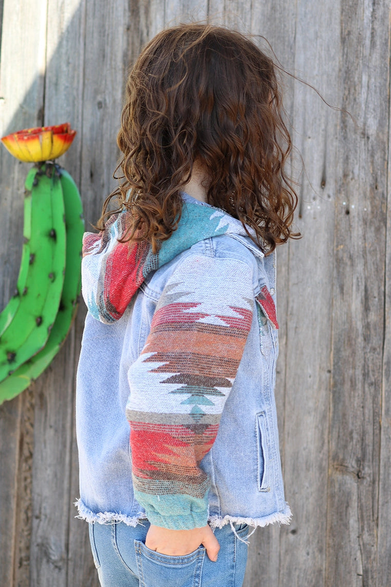 Aztec and Denim Jacket