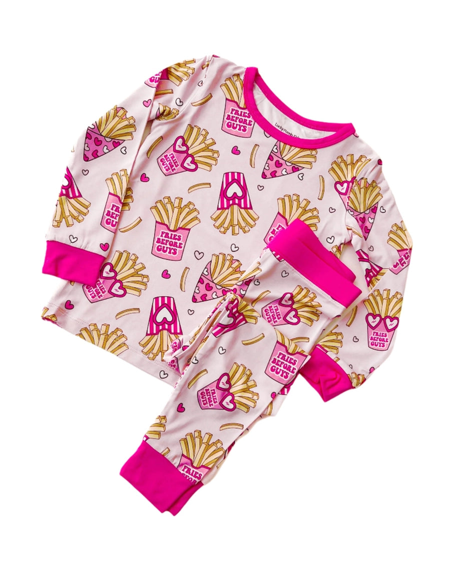 Fries Before Guys Bamboo Pjs