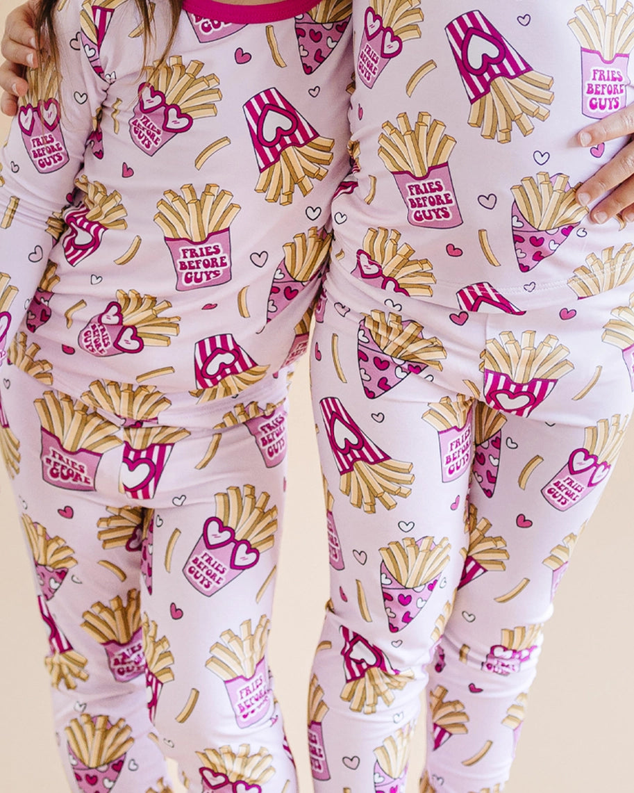 Fries Before Guys Bamboo Pjs