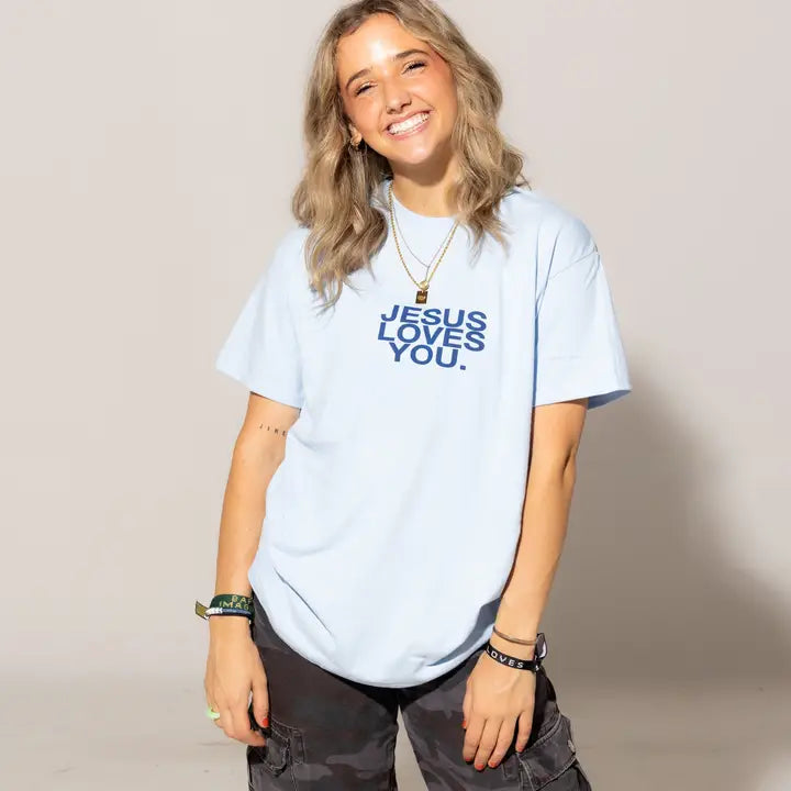 Jesus Loves You tee