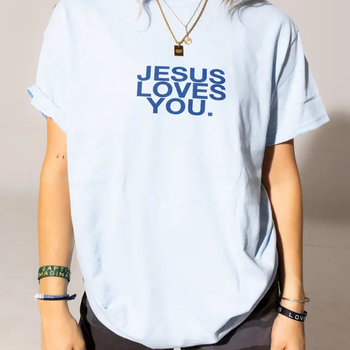 Jesus Loves You tee