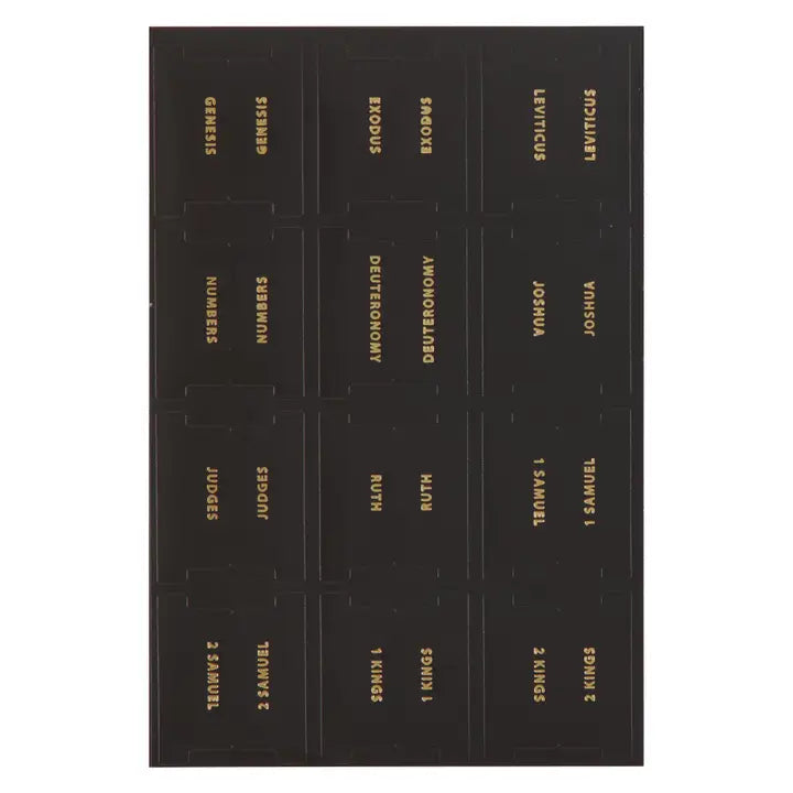 Black and Gold Bible Tabs