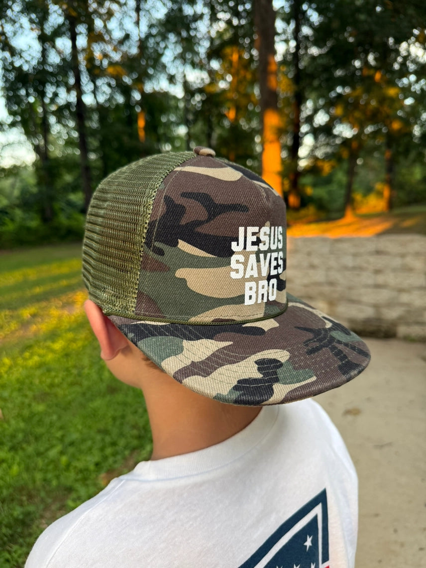 Jesus Saves Bro hat