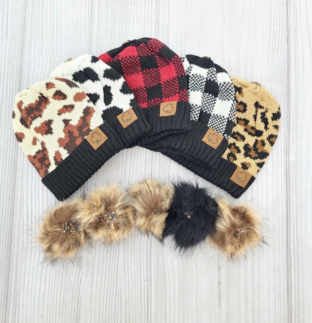 Pom Beanies